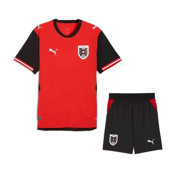 Camiseta Austria 1ª Niño 2026